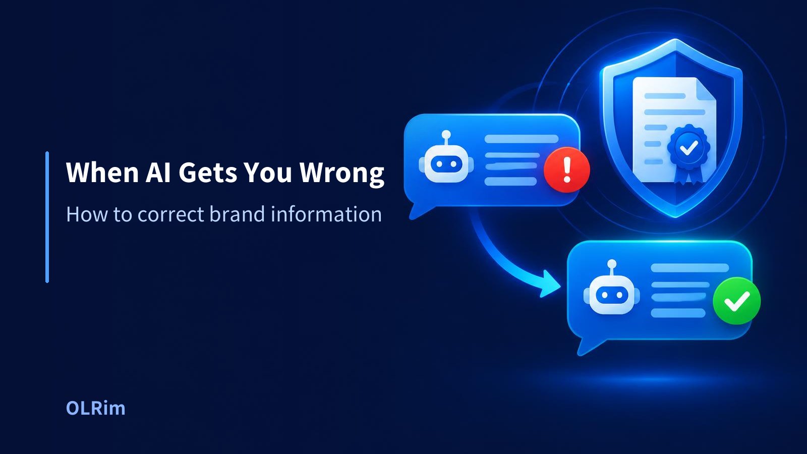 When AI Gets You Wrong — How to correct brand information
