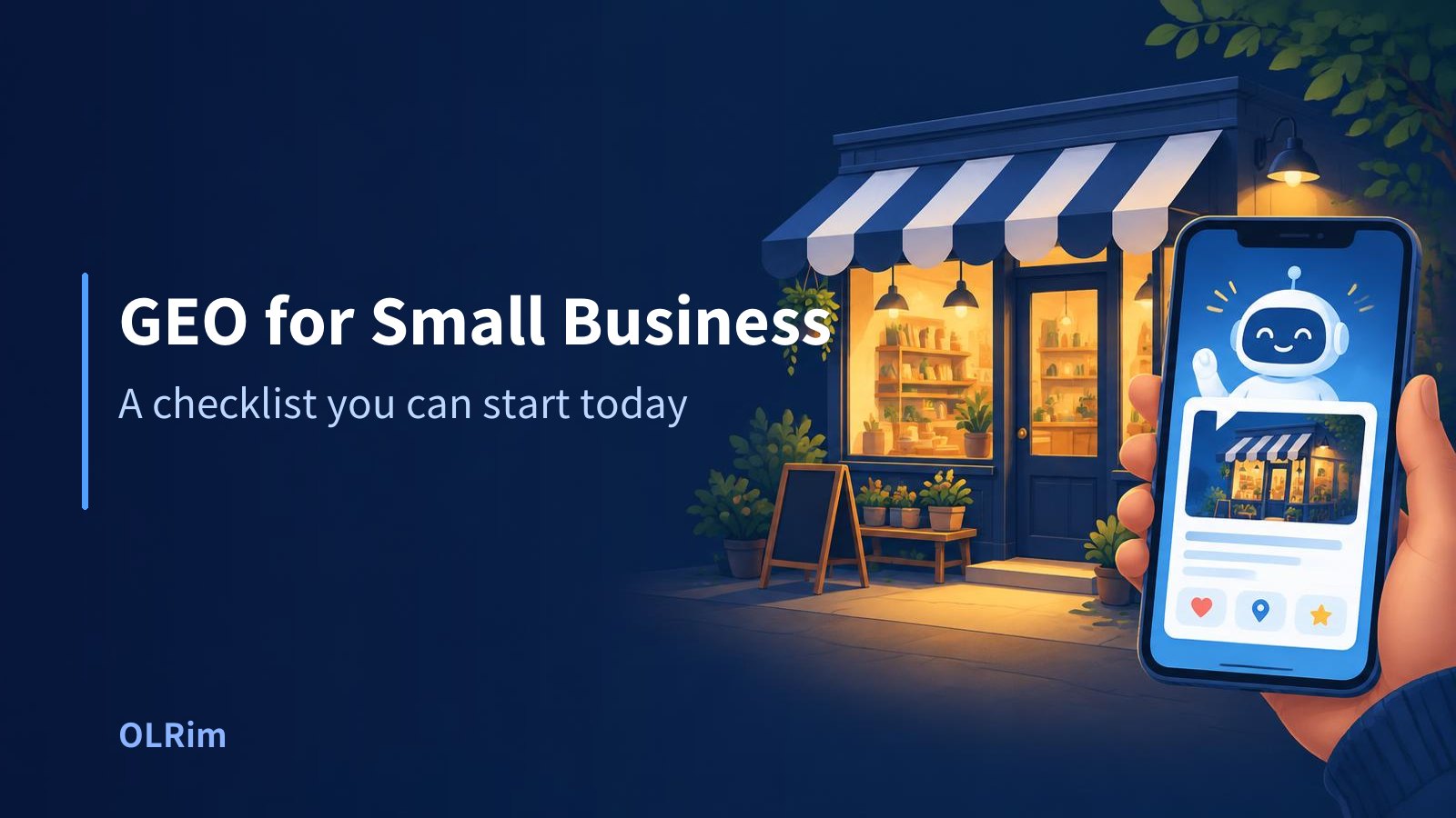 GEO for Small Business — A checklist you can start today